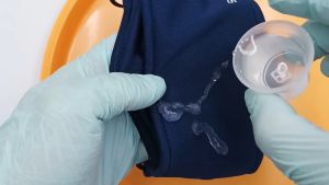 SiNGLOMAX Earloop 4-ply Microfiber Fish Mouth Fabric Mask With Water Repellent / Suitable For Double Mask / Adult and Kids Willow Shaped Face Mask / Korean Style / Fish Shaped / willow Shaped / Reusable Mask / Washable Mask / Korean Design / WHO Standard