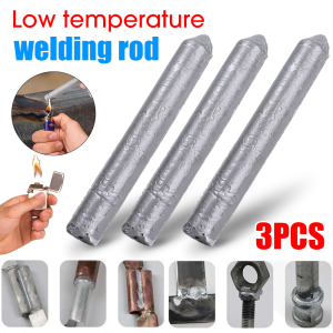 🔥Hot🔥15/30Pcs Low Temperature Repair Welding Rods / Solder Rod for Small Holes Repair / Stainless Steel Repairing Welding Rod / Multipurpose Easy Melt Aluminum Welding Rod