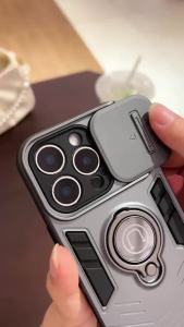 Shockproof Phone Case For Samsung Galaxy S26 S25 S24 Ultra S23 S21 S20 A57 A56 A55 A54 A50 Magnetic Car Mount Camera Slide Cover