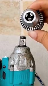 Electric Wrench Drill Chuck Key Converter Female Adapter 1/2 Inch Square Drive Conversion Power Air Wood Work Tool Accessory