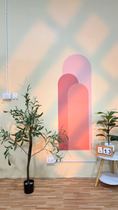 Wallpaper DIYติดผนังมีกาวในตัว วอลเปเปอร์ติดผนังบ้าน สไตล์นอร์ดิก ติดง่าย กันน้ำ สติ๊กเกอร์ติดผนังห้อง ตกแต่งบ้านมินิมอล