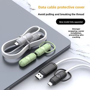 YZ | Data Cable Protector Anti-Break Biter Case for iPhone 17 Pro Max Huawei Vivo Xiaomi Oppo Charging Cable