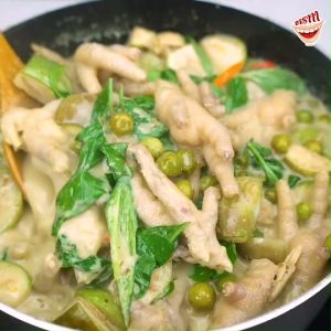 เครื่องแกงเขียวหวาน พริกแกงปรุงรสสำเร็จ แกงเขียวหวานไก่ นำเสนอการทำกับข้าวไม่เป็นทำกับข้าวไม่อร่อย ราคายอน