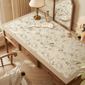 Cute Girl Study Desk Mat Waterproof Cuttable Writing Table Pad Children Learning Desk Cloth Student Special Desk Pad Leather Material Cartoon Pattern