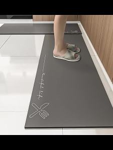 Anti-slip Silica Mud Kitchen Mat Absorbent Easy to Clean