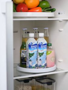 Tray Putar 360 Derajat Bulat -  Nampan Putar Organizer