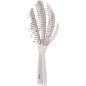 Fashion Womens Styling Hairbrush Volumizing Quick-Drying Hollow-Out Design Tangle-Free Smooth Scalp Massage Ribbed Comb