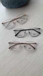 Polin oRa กรอบแว่นสายตา รุ่น 65011 เนื้อวัสดุไทเทเนี่นม ยืดหยุ่น ไม่หัก