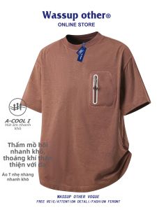 Áo Thun Tay Ngắn Rộng Thoáng Kiểu Cổ Điển