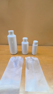 200pcs Shrink Wrap Plastic Packaging Shrinkable Plastic Sealer Film For Screw Flip Cap Bottle