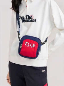 ELLE Active | Cool ELLE Active Outdoor Sports Crossbody Bag Mini Square Shoulder Bag For Women Fashionable Casual Leisure Handbag
