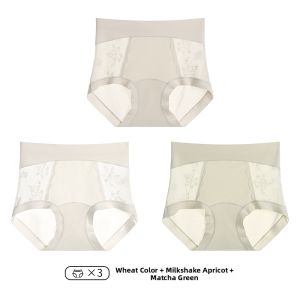 TIANZHIYI | Plus Size Mid-waist Lace Seductive Breathable Summer Panties