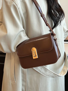 Fashionable Versatile Womens Crossbody Bag Small Square Casual Trendy Retro High-End Feelings Handbag Single Shoulder Bag