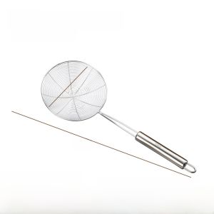 Stainless Steel Food Grade Kitchen Sieve for Beef Hotpot Large Strainer Spoon Home Use Cooking Utensil Food Safety