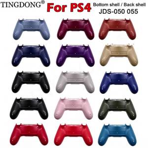 Replacement Bottom Back Shell Housing For PS4 Controller JDS/JDM‑050 JDS/JDM‑055 Rear Back Cover Repair Spare Parts