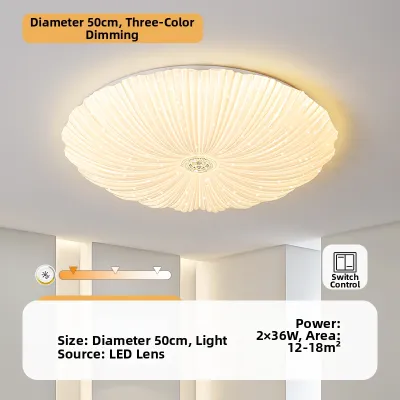 SHANGXIAN | Modern Round Bedroom LED Ceiling Light