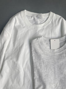 Loose Long Sleeve Pure Cotton Basic round Neck T-Shirt Womens Autumn New Style Casual Harajuku Base Layer Top