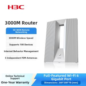 H3C | High Speed WiFi6 Home Router Dual-Band 3000M Business Use Penetrating SD-WAN Networking