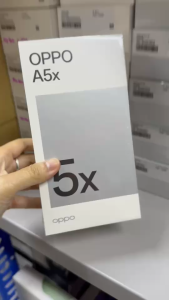 OPPO A5X 4G (4+64GB) หน้าจอ6.67นิ้ว กล้อง32ล้าน แบตเตอรี่6000mAh ประกันศูนย์ 1ปี TWOSIS MBK