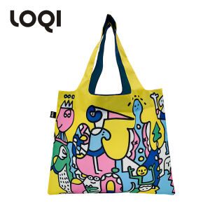 Loqi | Lightweight Fashionable High Capacity Folding Tote Bag