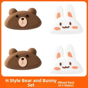 Cartoon Non-Drill Door Stopper Door Bumper Silicone Collision Protection Pad