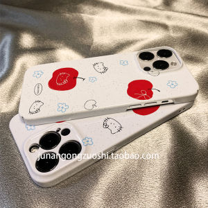 Kitty Cat Cute Cartoon Phone Case for iPhone 17 pro Max Thin Lightweight Korean Japanese Style Creative Girl Heart Apple 17 Series