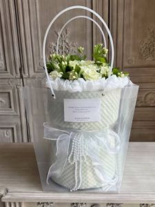 Túi Đựng Hoa Cỡ Lớn Trong Suốt Hình Thoi Túi Xách Tay Túi Đựng Cây Thông Noel Túi Đựng Hoa Tươi Túi Đựng Hoa Tươi Có Mùi Thơm Nhỏ