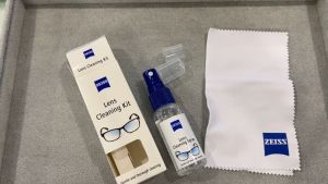 ZEISS Lens Cleaning Kit (30 ml) for Camera/Spectacles - Spray + Microfiber Cloth