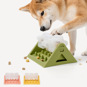 Pet slow food bowl Dog&Cat Food Dispenser 360° Rotation Leaky Toy Anti-Swallowing Dog Interactive Feeder Puzzle Toy Pet supplies