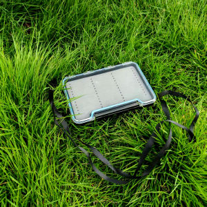 Single Sided Waterproof Transparent Fly Bait Box Hairy Hook Insect Lure Fly Fishing Bait Box