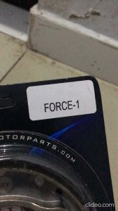 Kampas Rem Tromol Karton FORCE 1 Merk WIN