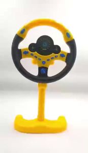 Infant Shining Eletric Simulation Steering Wheel Toy with Light Sound Kids Early Educational Stroller Steering Wheel Vocal Toys