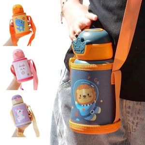 500ml Unicorn Kids Thermos Bottle Cute Childrens Thermal Water Bottle Stainless Steel Thermos Mug For Kids Portable Water Cup