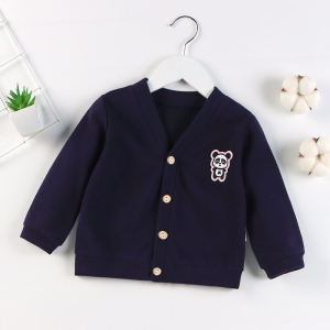 Áo Len Dệt Kim Dài Tay Cho Bé Trai Bé Gái Mùa Xuân Thu Mới Về Cổ Tròn Phong Cách Thường Ngày Chất Liệu Polyester Trẻ Em