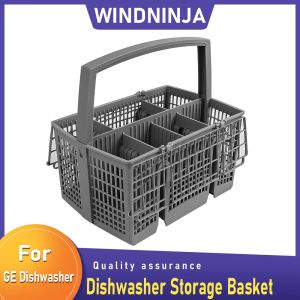 Dishwasher Cutlery Basket for Bosch/Maytag For LG/Kitchenaid/GE Dishwasher Knifes And Fork Storage Basket Cutlery Holder 1PC