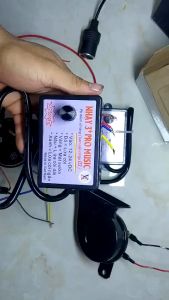 Nhại còi ô tô 3Pro+ 12 tiếng. Nhại kèn đánh vô lăng 12/24v