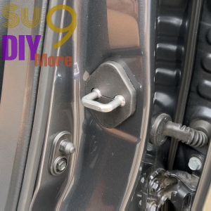 ฝาปิดล็อคประตูรถยนต์ สำหรับ TOYOTAMITSUBISHIHONDAISUZU เพิ่มความสวยงาม กันฝุ่นและละอองน้ำ 1 ชุดมี 4 ชิ้น