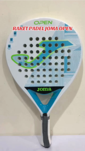 Padel Racket Joma Open White Turquoise Fluorescent Control Action