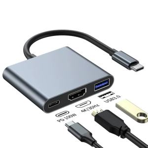 Bộ Chia Cổng USB 3.0 Di Động 3/4/6/7/8 Cổng Bộ Chuyển Đổi Đa Cổng Bộ Mở Rộng Mini Cho Máy Tính Để Bàn Máy Tính Xách Tay Xbox - Tương Thích Với USB-C & Type-C