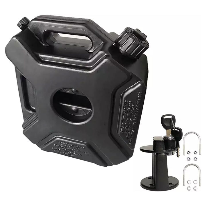 3L 5L Portable Plastic Cans Gas Fuel Tank Emergency Backup SUV