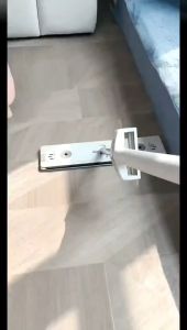 45CM Large Rotate Flat Mop Household No Hand Washing Wet And Dry Replacement Cloth Water Absorption Floor Cleaner