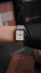 Jam Tangan Wanita Alexandre Christie Classic Steel AC 8709 LDBSSBU Blue Dial Silver Stainless Steel Strap