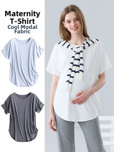 Mom Jane | Maternity Short Sleeve T-Shirt Summer Thin Loose