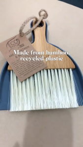 Eco Basics White Magic Mini Dustpan and Brush