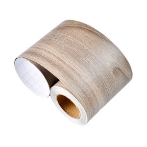 Self-Adhesive Waterproof Woodgrain Trim Decor Strip