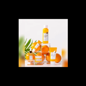 Skin Care Set 5pc Vitamin C Women Beauty Gift Skin Care Kit Cleanser Toner Serum Eye Cream Face Cream Wife Mom Daughter