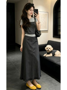 PEIZIXUAN | Youthful Casual Summer T-shirt and Skirt Set