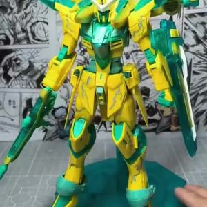 Bandai | MG Brand New Lightning Justice Aslan Cross-Color Chưa Lắp Ráp Bộ Mô Hình Nhân Vật Hành Động Tỷ Lệ 1/100 Để Lắp Ráp Trong Nước