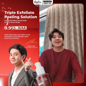 REGLOW - Peeling Solution 60S: Menghaluskan Kulit Anda dengan AHA BHA PHA INTENSIVE Formula Lembut Serum Eksfoliasi Mengangkat Kult Mati