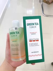 Nước hoa hồng trà xanh Verobene - Hàn Quốc